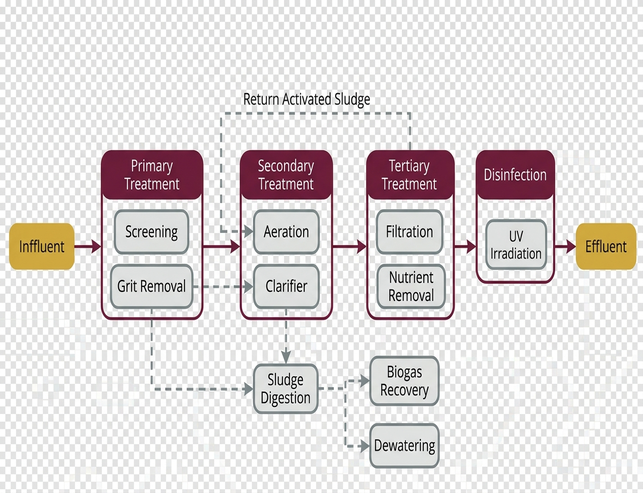 Image showing treatment_chain_diagram