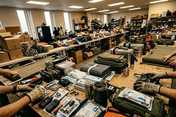 What a Camp Exhibit Can and Cannot Show About Emergency Aid Operations